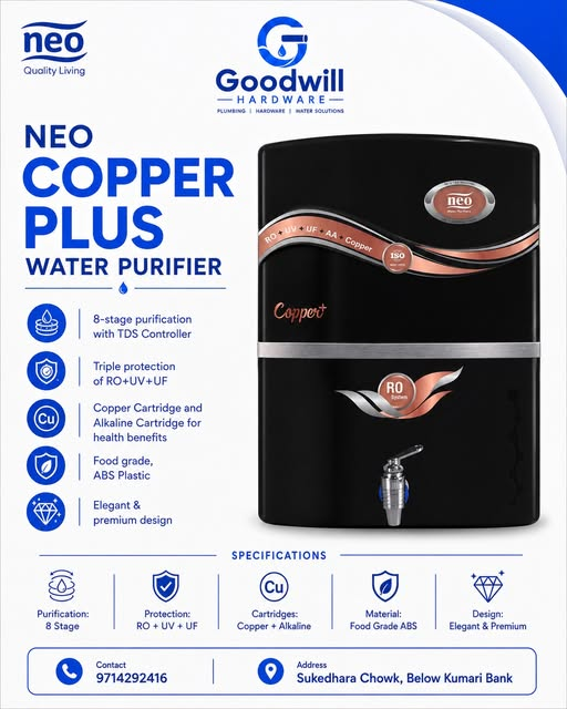 Neo Copper Plus for Goodwill Hardware