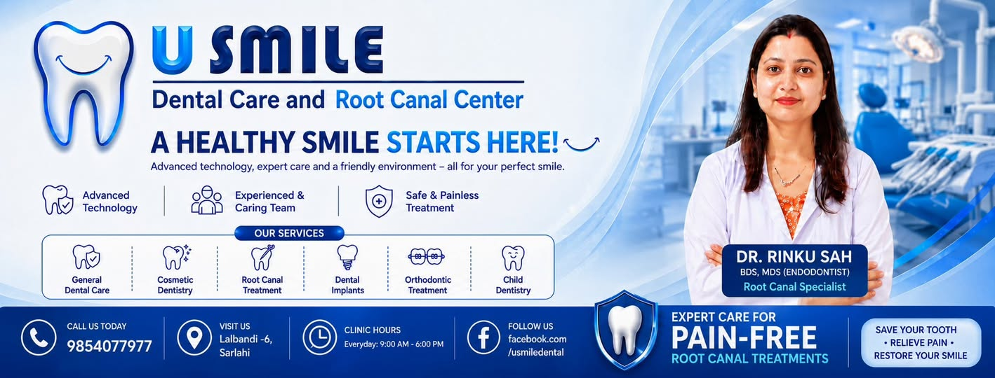 Facebook Cover Photo for U Smile Dental Clinic